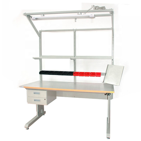 Bancada Elétrica Estação de Trabalho Ajustável Bancada de Refeição