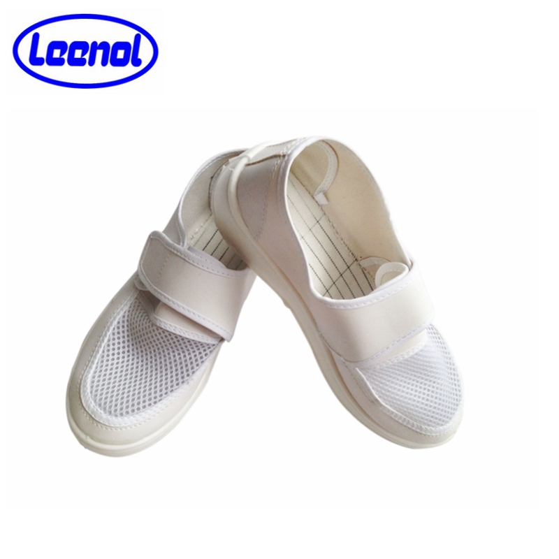 LN-1577106A Sapatos de malha antiestática para salas limpas Sapatos de trabalho ESD unissex