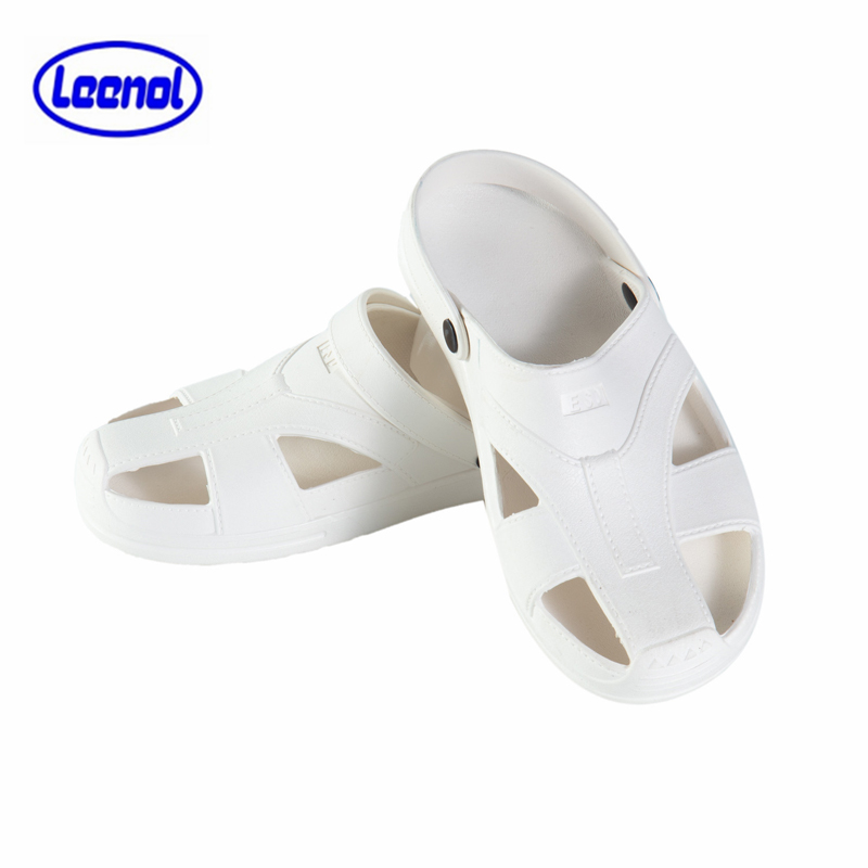 LN-1577101A1 Sandália para sala limpa antiestática Spu Esd chinelo