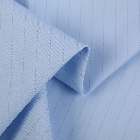 Tecido de poliéster Tecido antiestático lavável ESD